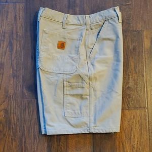 Carhartt Washed Duck Utility Shorts Dark Khaki 32W